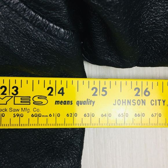 BURK's BAY Men's HARLEY DAVIDSON Logo Collar Pockets Leather Jacket L Large - Picture 10 of 12